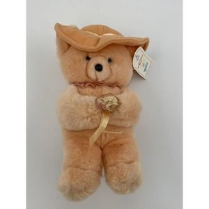 Vintage 1985 Wedding Bears - Bridemaid Bear AMTRA Plush - Stuffed Animal Toy 10"